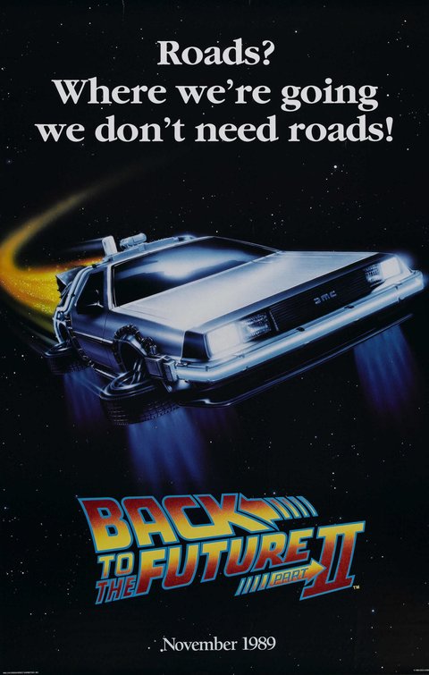 Back to the Future Part II Movie Poster