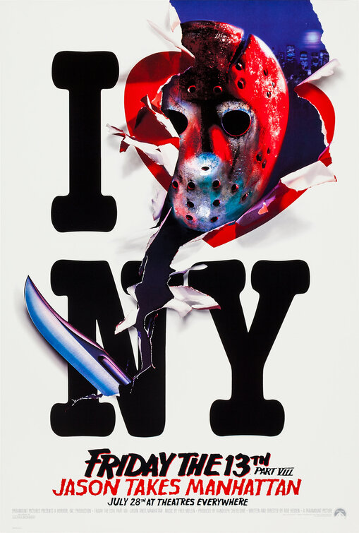 Friday the 13th Part VIII Movie Poster