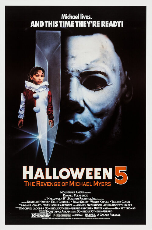 Halloween 5 Movie Poster