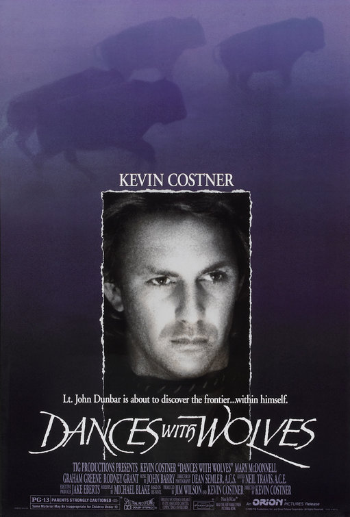 Dances With Wolves Movie Poster