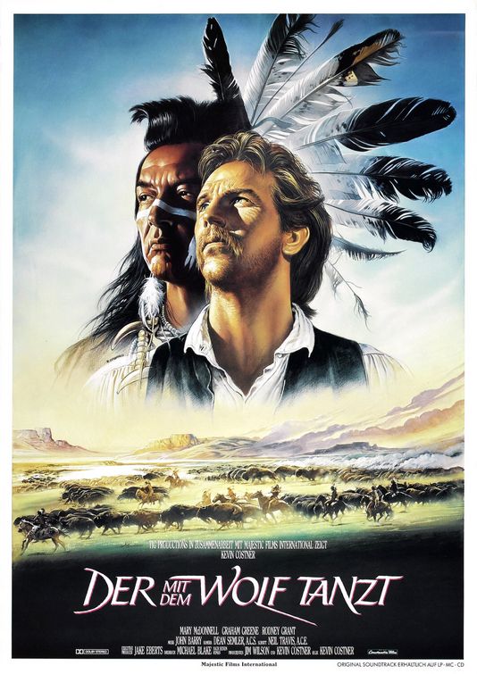 Dances With Wolves Movie Poster