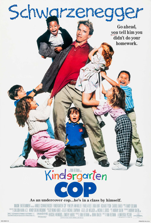 Kindergarten Cop Movie Poster