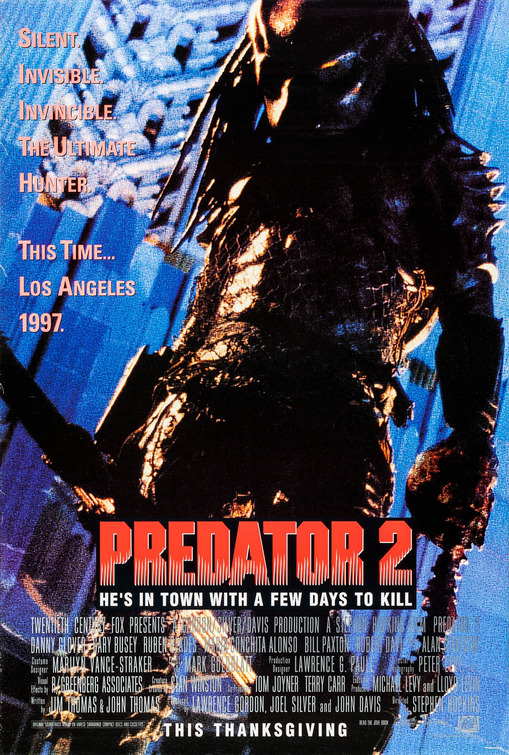 Predator 2 Movie Poster