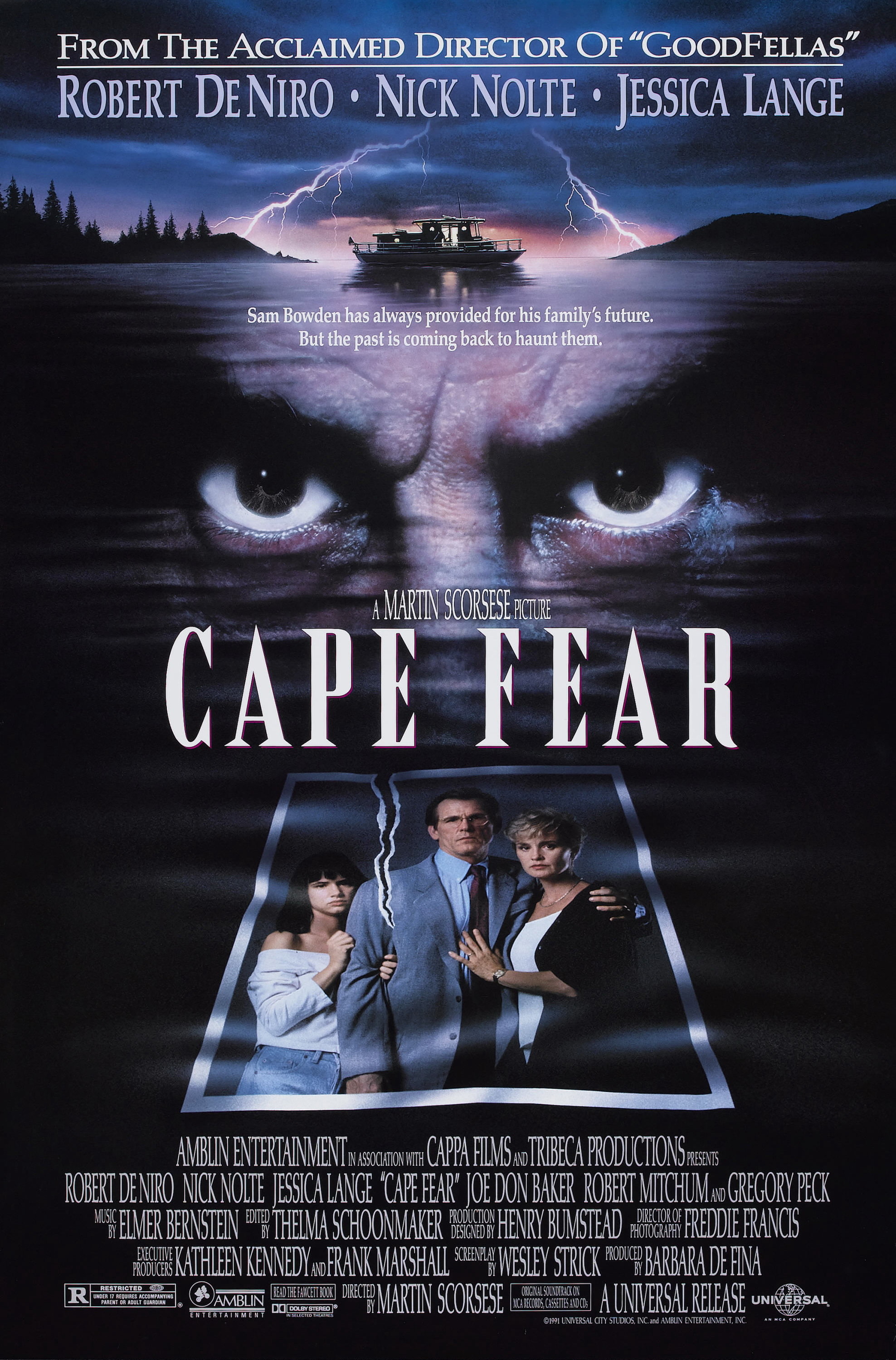 Mega Sized Movie Poster Image for Cape Fear (#1 of 2)