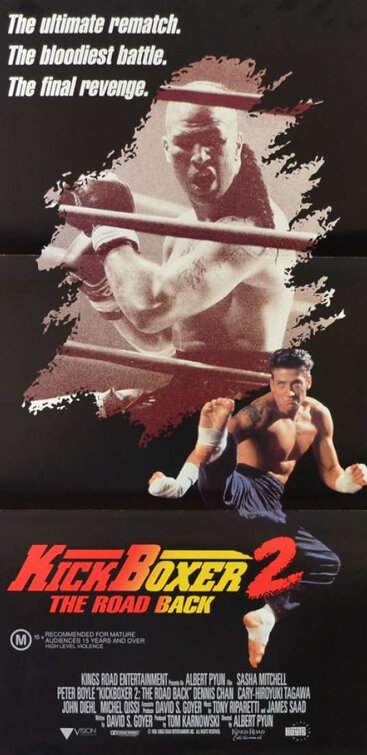 Kickboxer 2: The Road Back Movie Poster