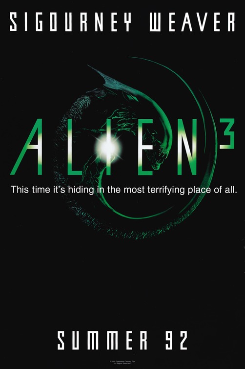 Alien 3 Movie Poster