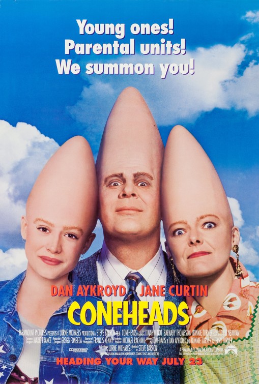 Coneheads Movie Poster