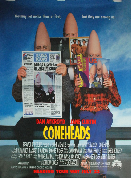 Coneheads Movie Poster