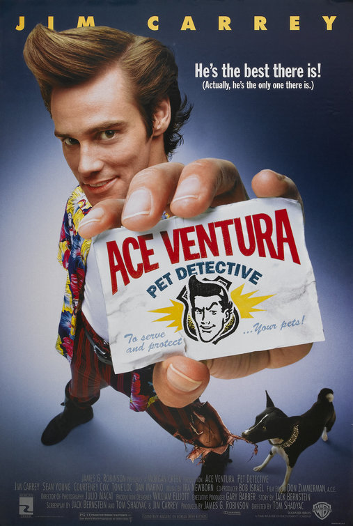 Ace Ventura: Pet Detective Movie Poster