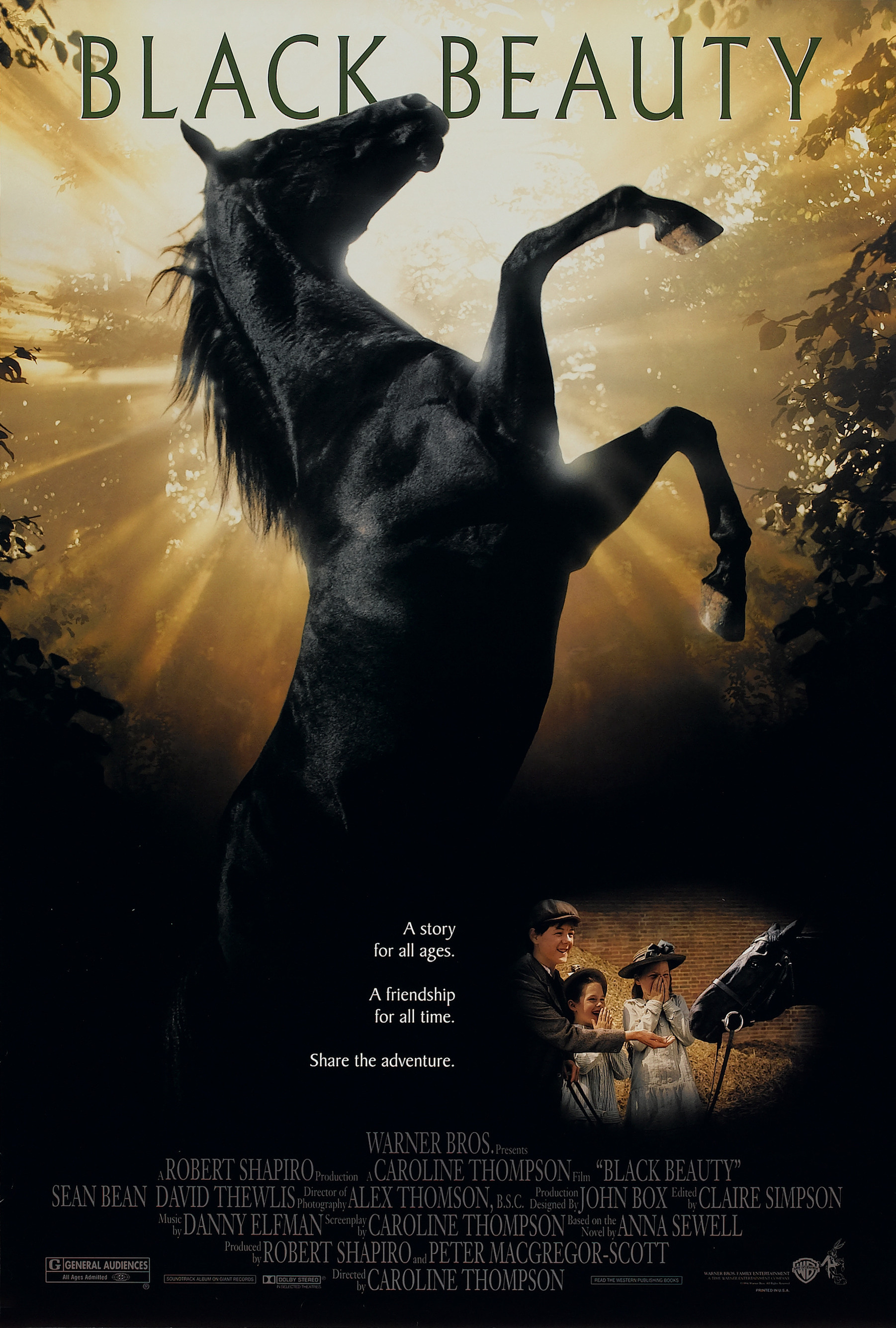 Mega Sized Movie Poster Image for Black Beauty 