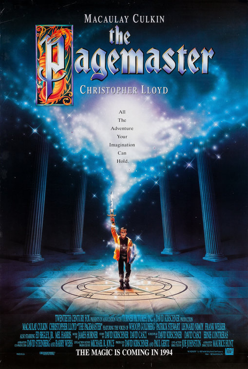 The Pagemaster Movie Poster