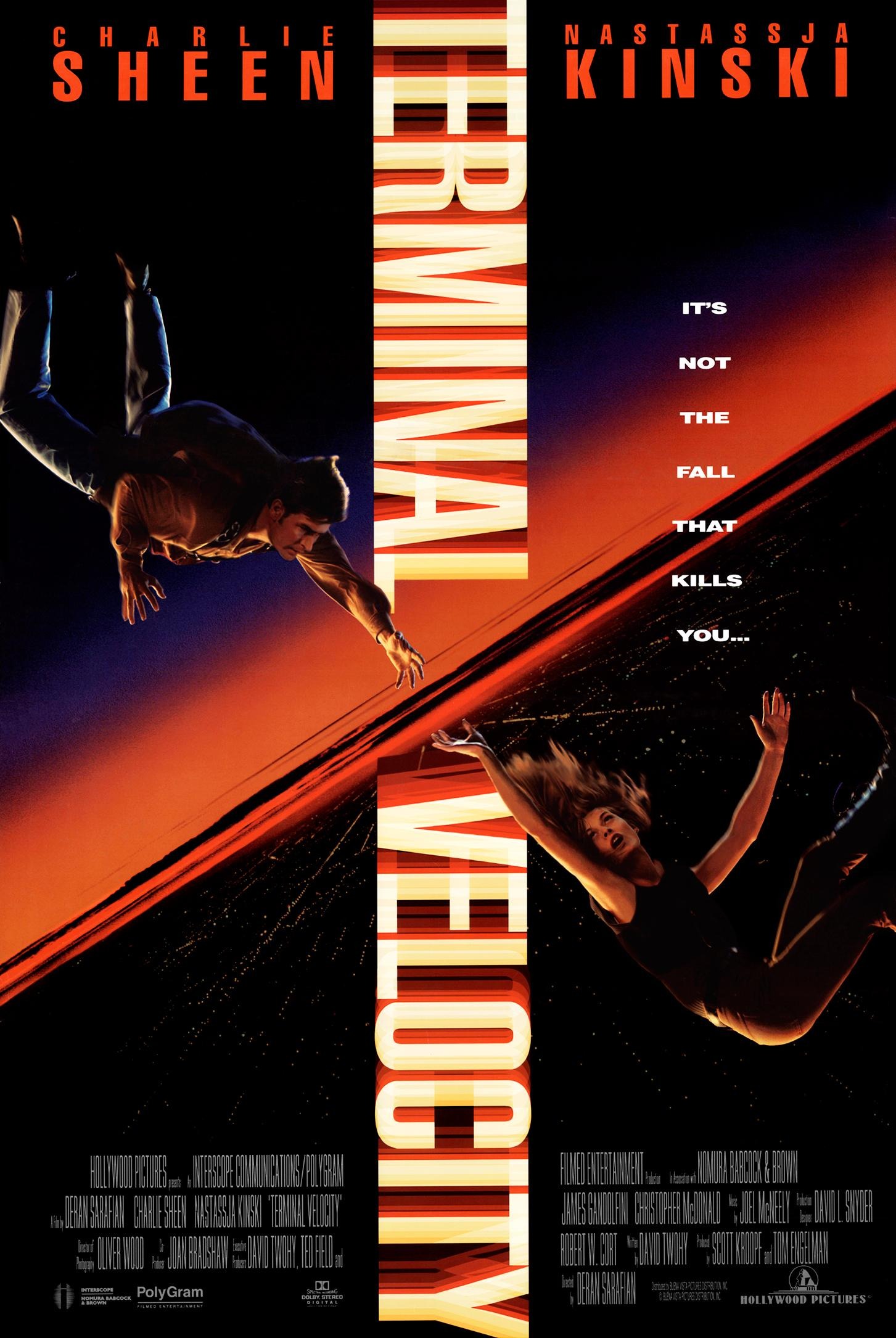 Mega Sized Movie Poster Image for Terminal Velocity (#1 of 3)