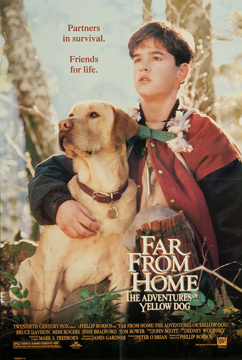 Extra Large Movie Poster Image for Far From Home: The Adventures Of Yellow Dog 