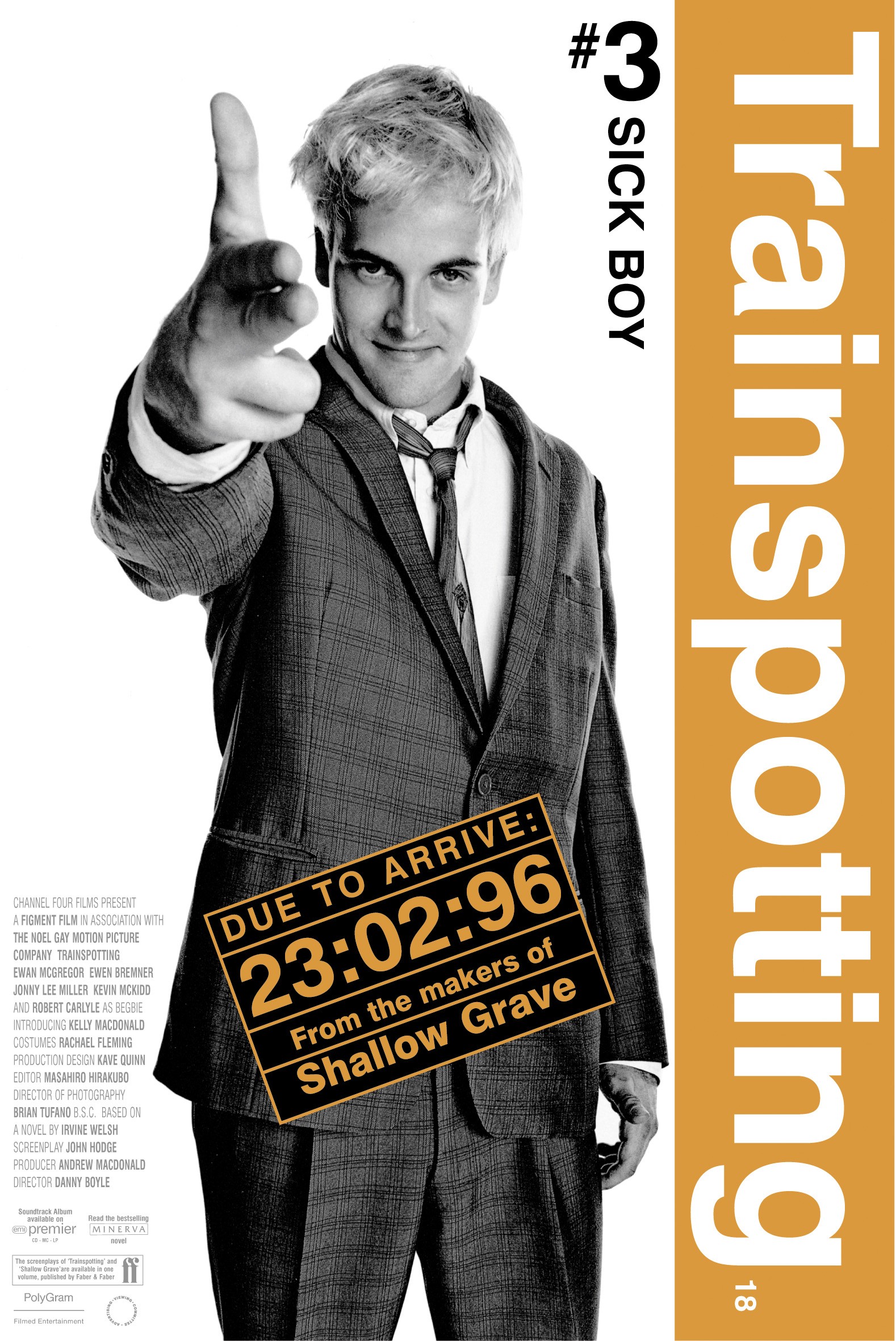 Mega Sized Movie Poster Image for Trainspotting (#7 of 9)