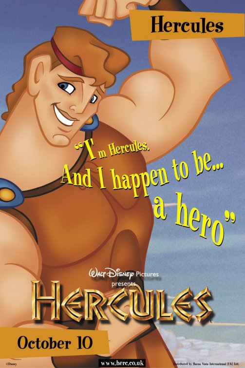 Hercules Movie Poster