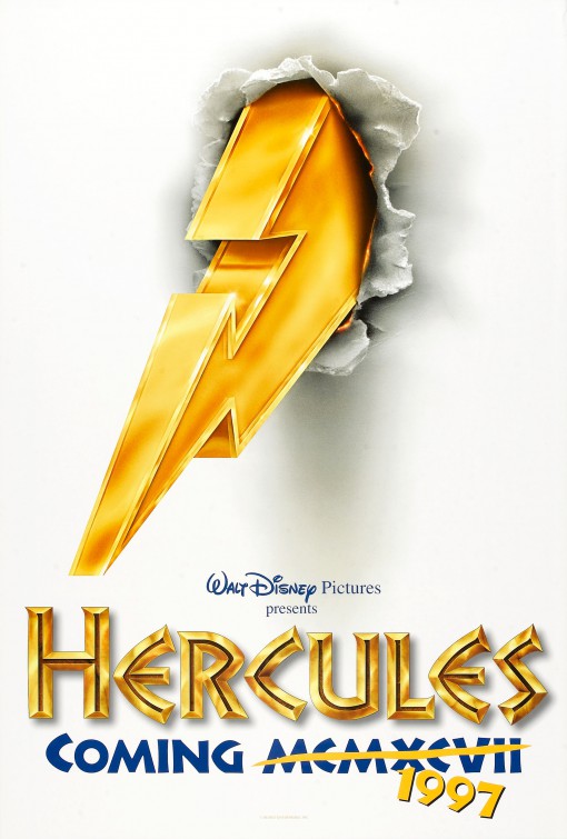 Hercules Movie Poster