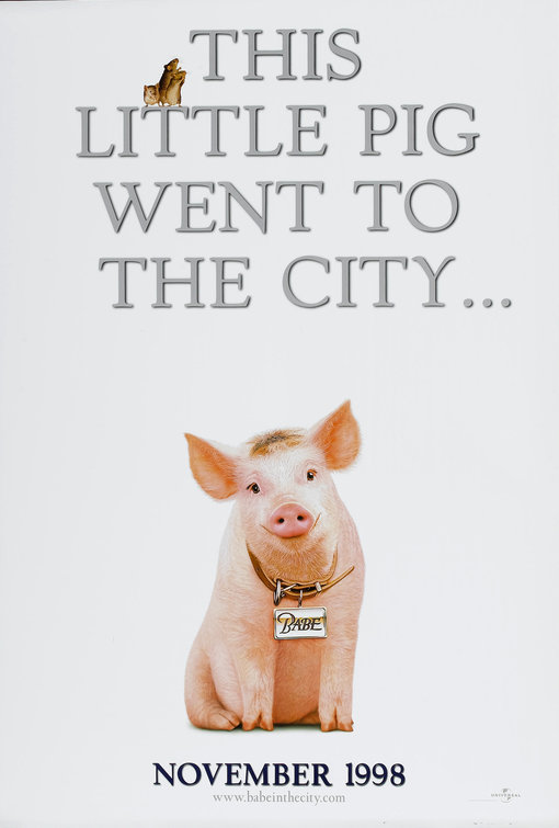 Babe: Pig in the City Movie Poster