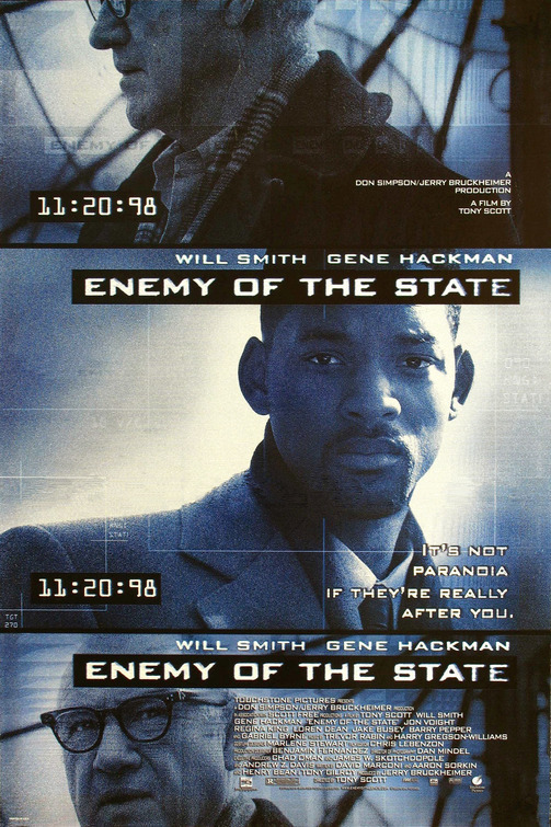 Enemy of the State Movie Poster