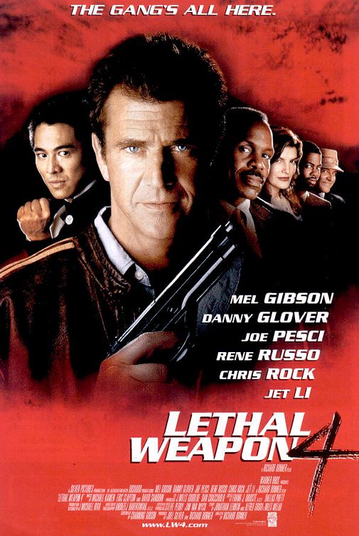 Lethal Weapon 4 Movie Poster