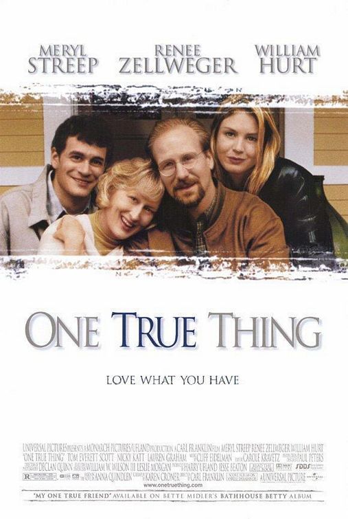 One True Thing Movie Poster