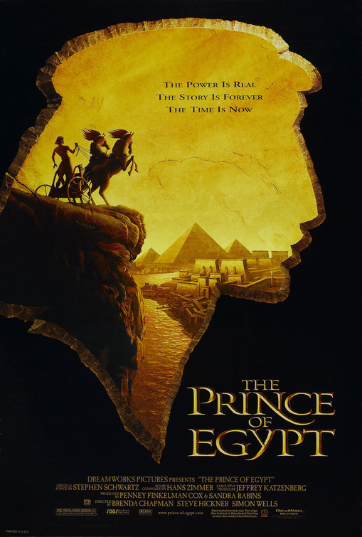 The Prince of Egypt Movie Poster