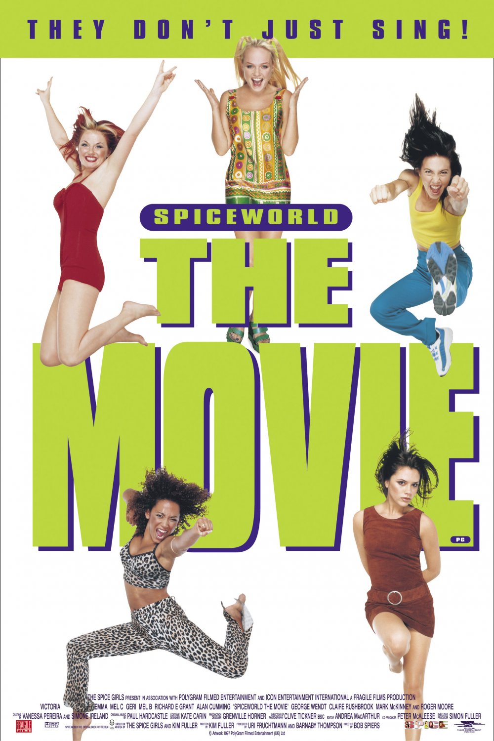 Extra Large Movie Poster Image for Spice World (#8 of 14)