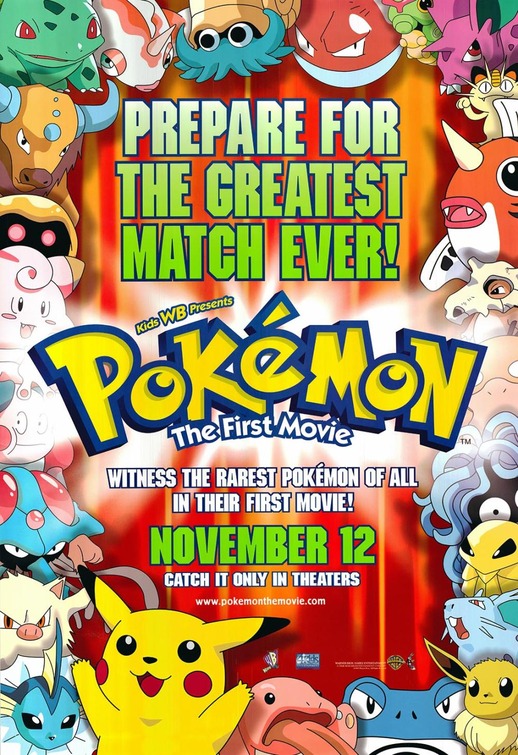 Pokemon the First Movie Movie Poster