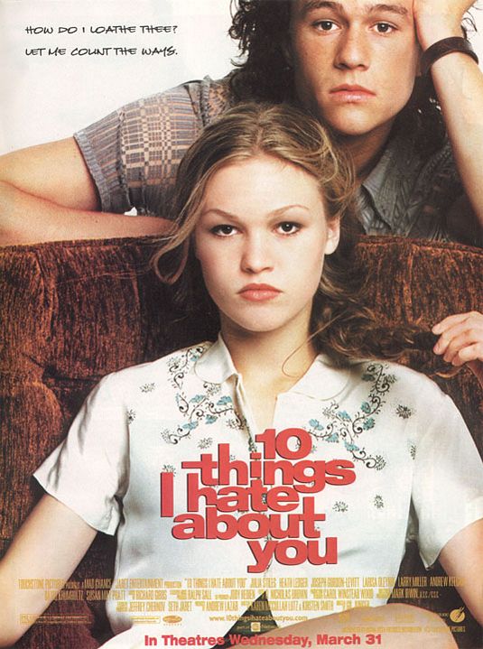 10 Things I Hate About You Movie Poster