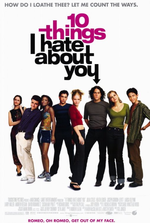 10 Things I Hate About You Movie Poster