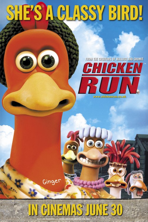 Chicken Run Movie Poster