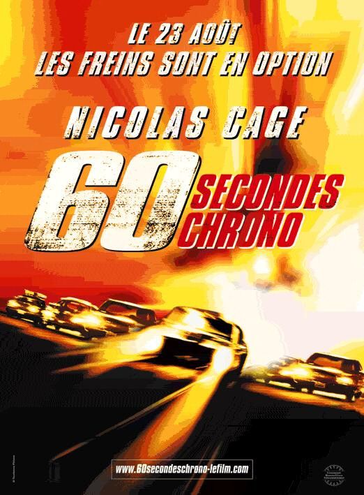 Gone in 60 Seconds Movie Poster