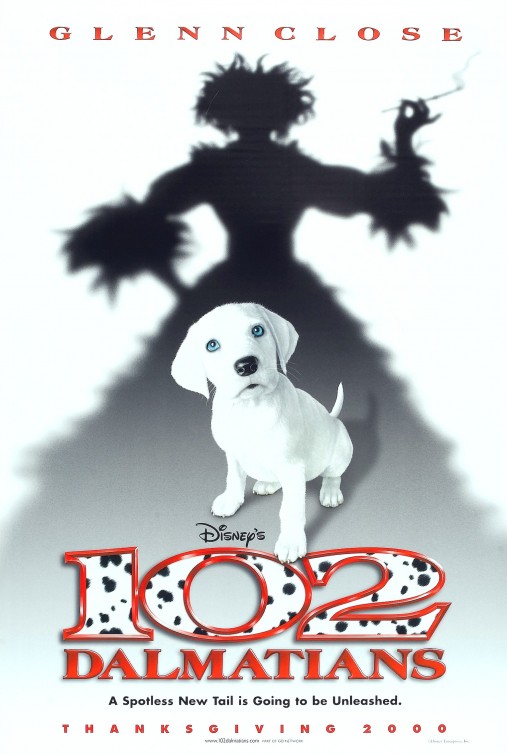 102 Dalmatians Movie Poster