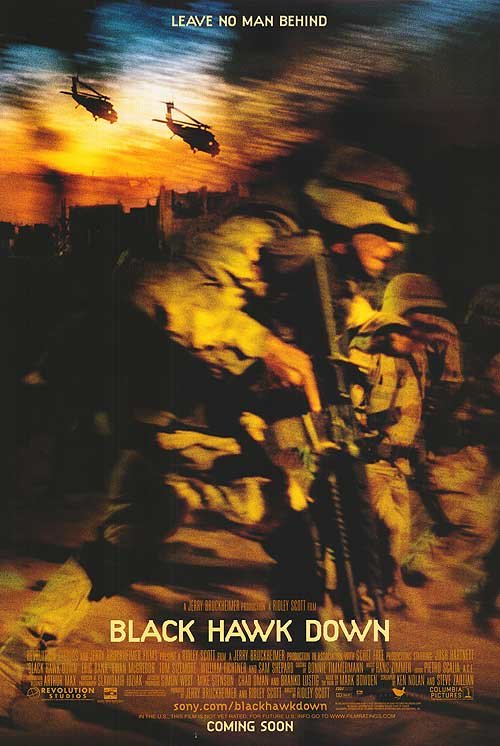 Black Hawk Down Movie Poster