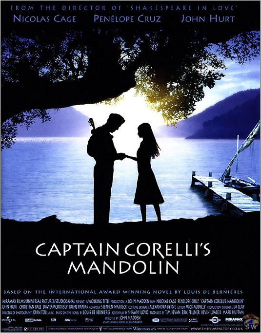 Captain Corelli's Mandolin Movie Poster