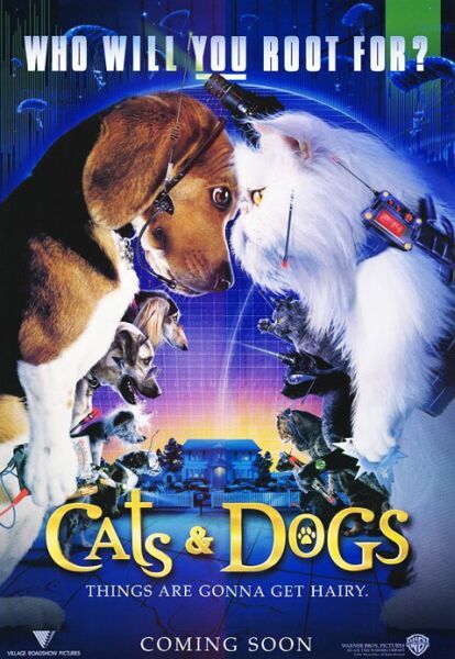 Cats & Dogs Movie Poster