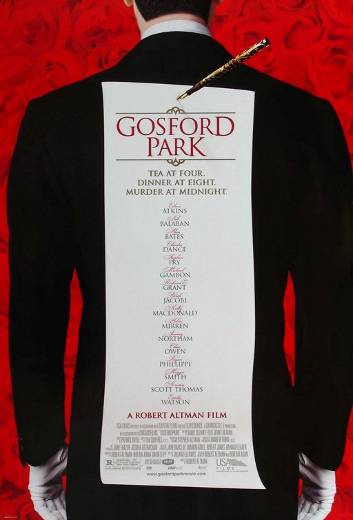 Gosford Park Movie Poster