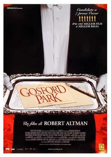 Gosford Park Movie Poster