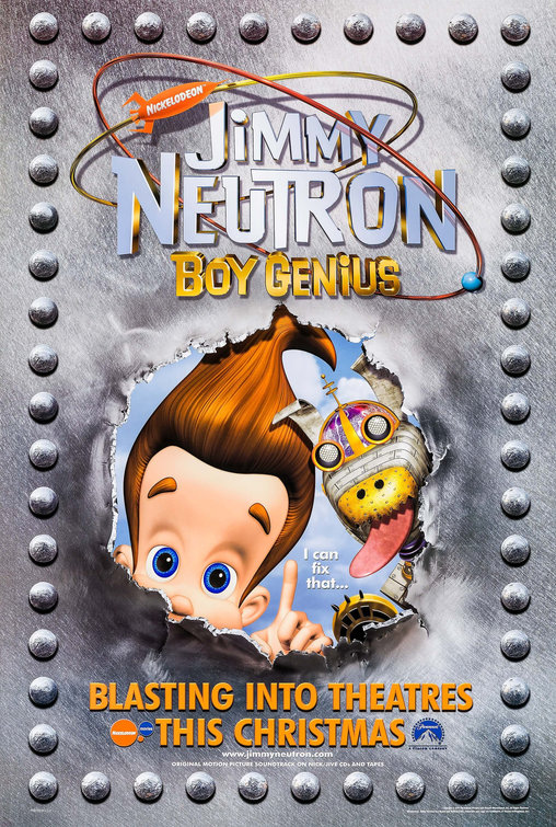 Jimmy Neutron: Boy Genius Movie Poster