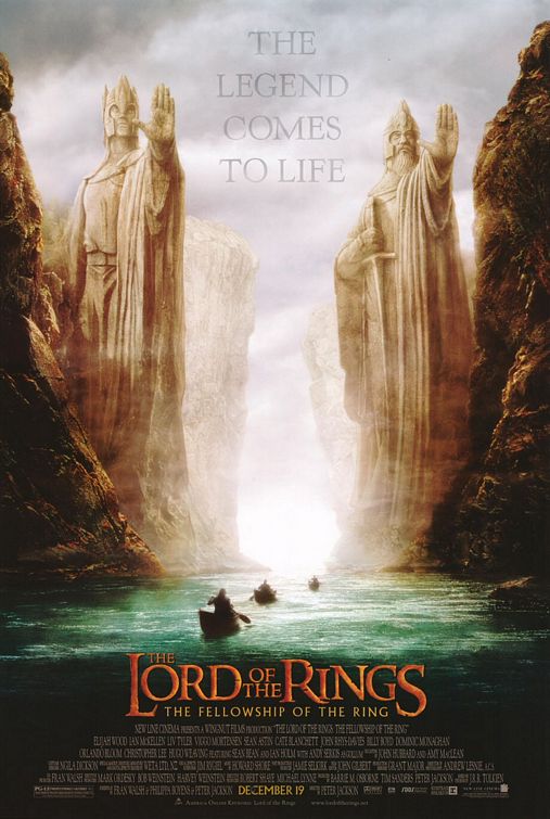 The Lord of the Rings: The Fellowship of the Ring Movie Poster