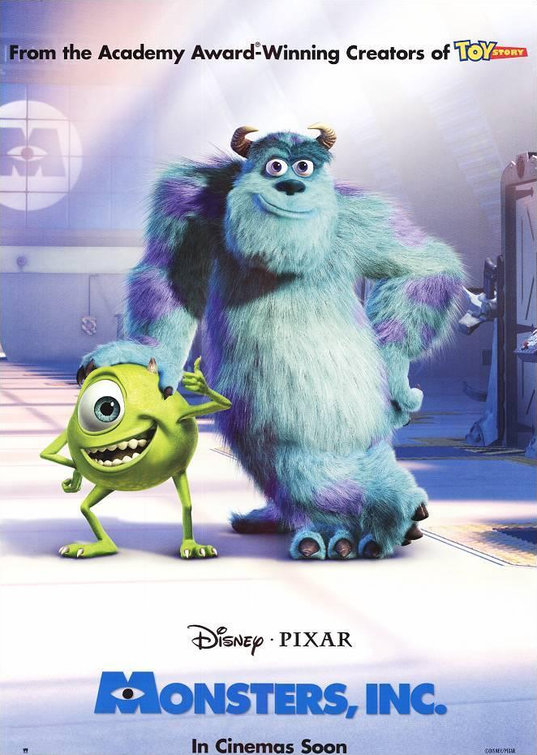 Monsters, Inc. Movie Poster