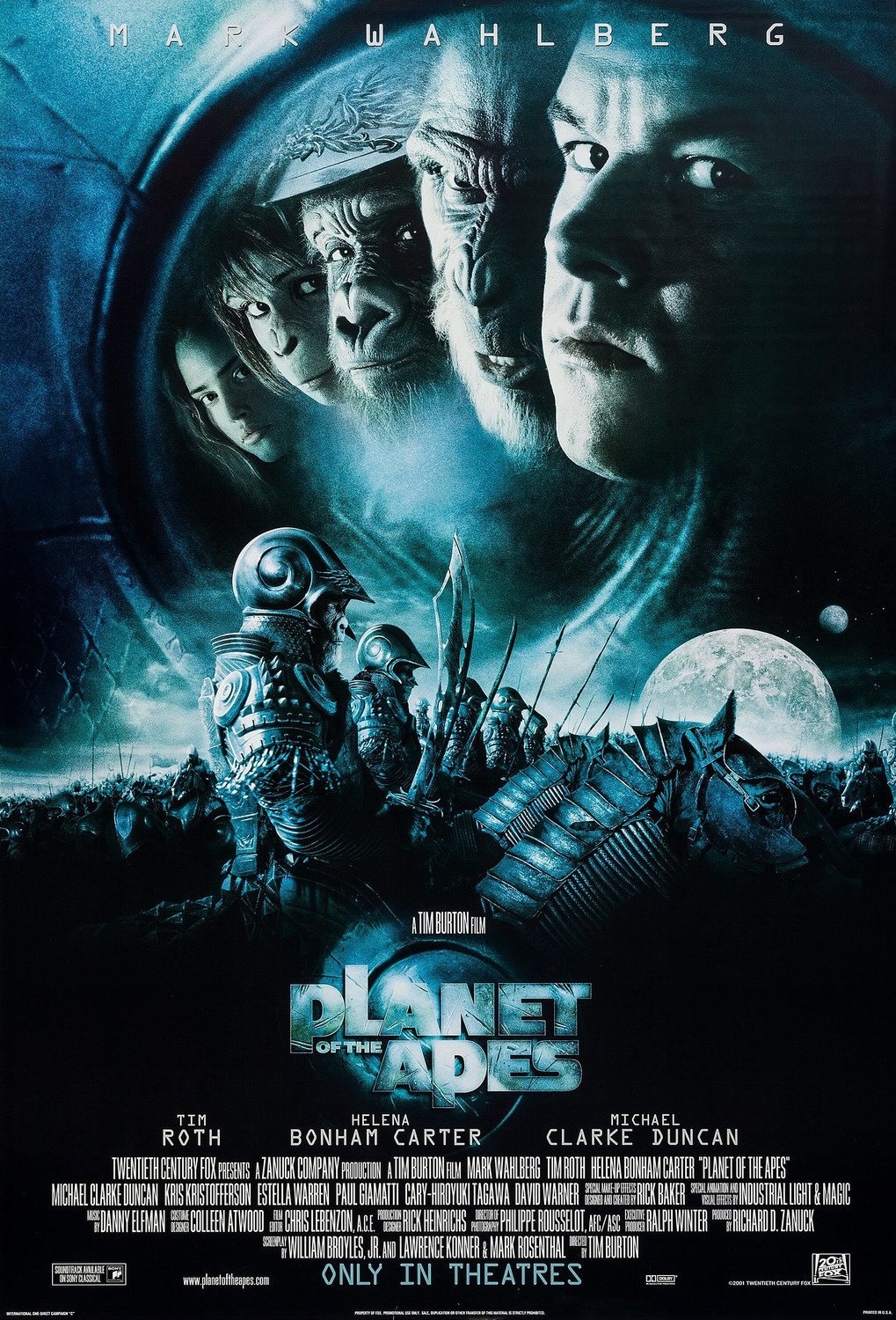 Extra Large Movie Poster Image for Planet of the Apes (#2 of 9)