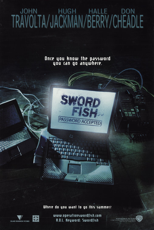 Swordfish Movie Poster