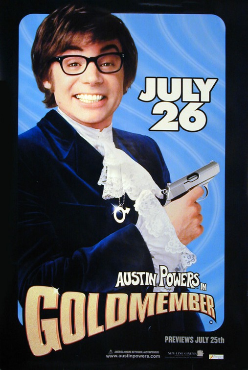 Austin Powers in Goldmember Movie Poster