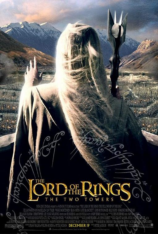 The Lord of the Rings: The Two Towers Movie Poster