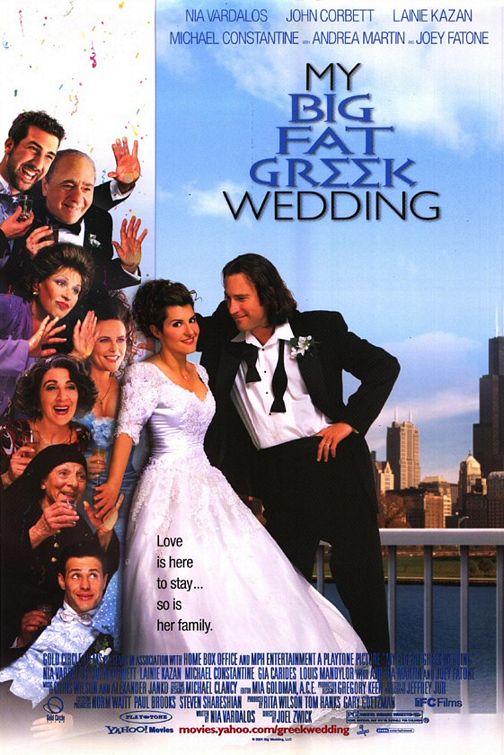 My Big Fat Greek Wedding Movie Poster