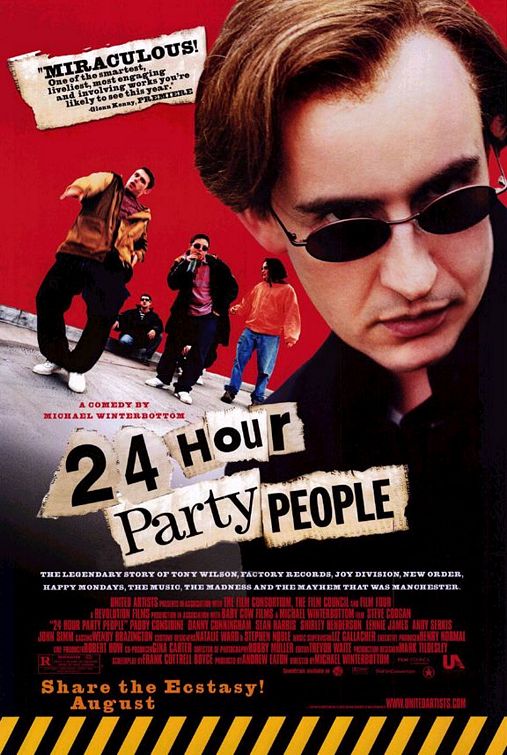 24 Hour Party People Movie Poster