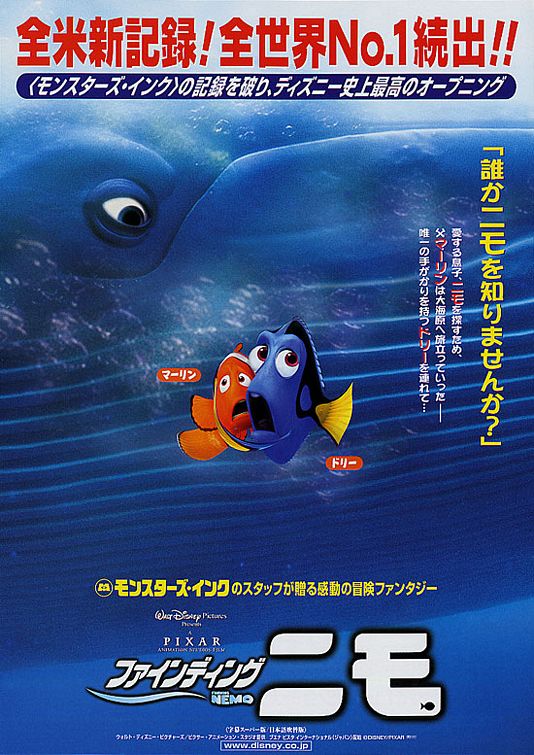 Finding Nemo Movie Poster