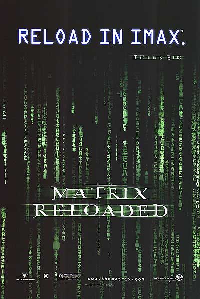 The Matrix Reloaded Movie Poster