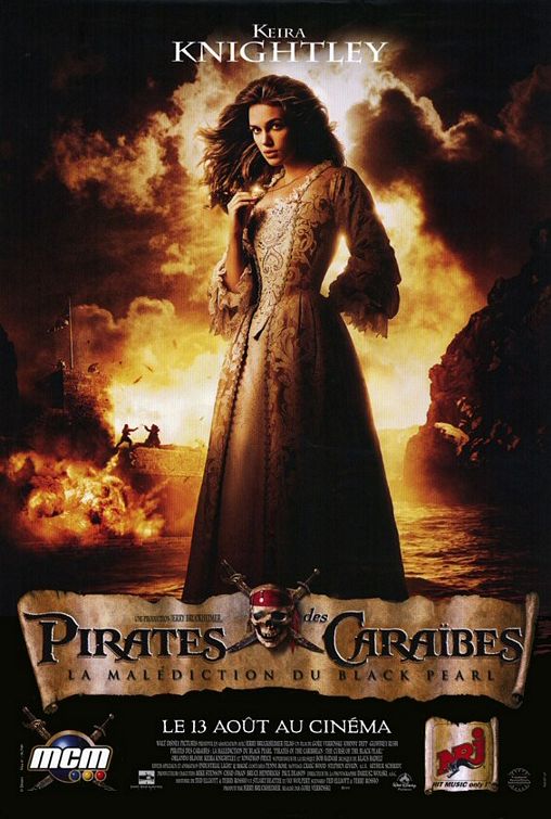 Pirates of the Caribbean: The Curse of the Black Pearl Movie Poster