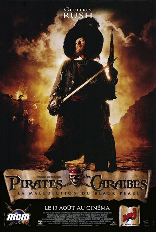 Pirates of the Caribbean: The Curse of the Black Pearl Movie Poster